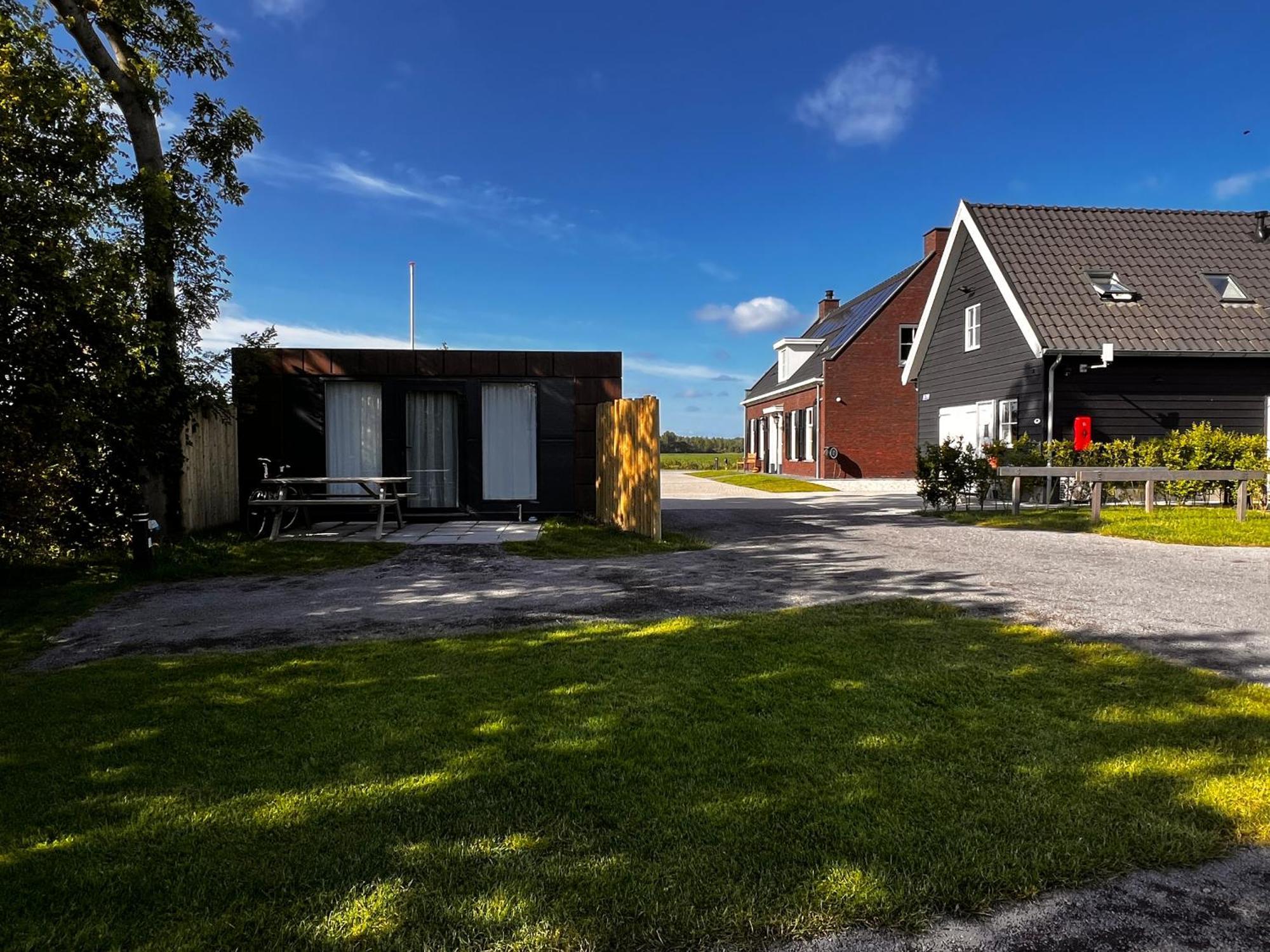 B&B Prive Tiny House Bij Zee Стеллендам Екстер'єр фото