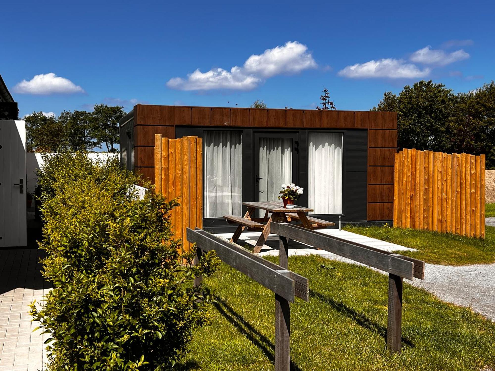B&B Prive Tiny House Bij Zee Стеллендам Екстер'єр фото