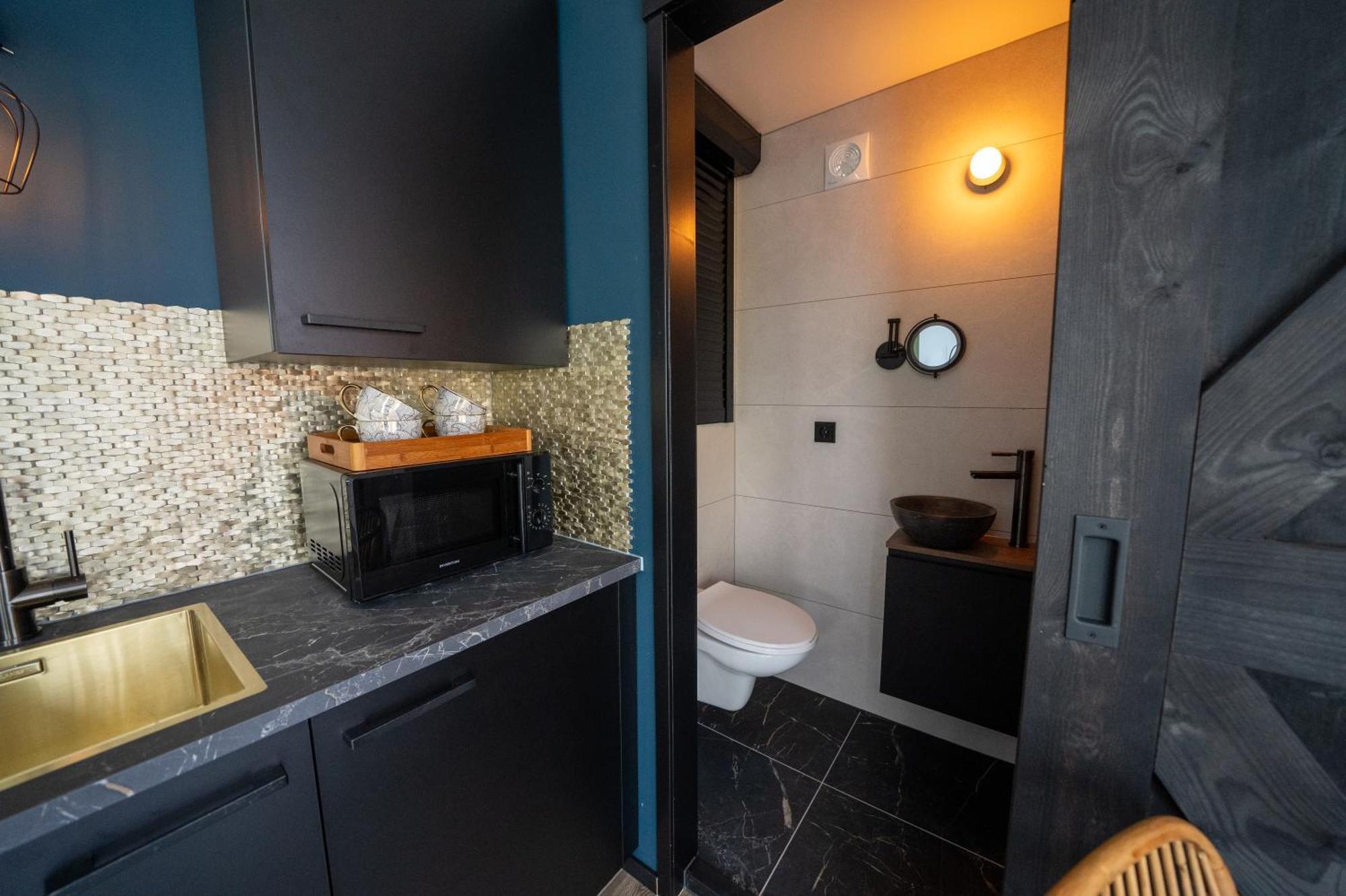 B&B Prive Tiny House Bij Zee Стеллендам Екстер'єр фото
